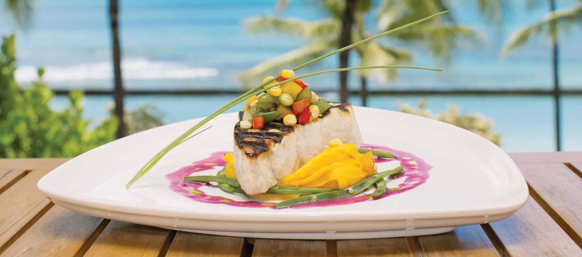 Seafood dish made at Twin Fin Hotel | Twin Fin Hotel | Love Maui | Maui Ocean View Stays