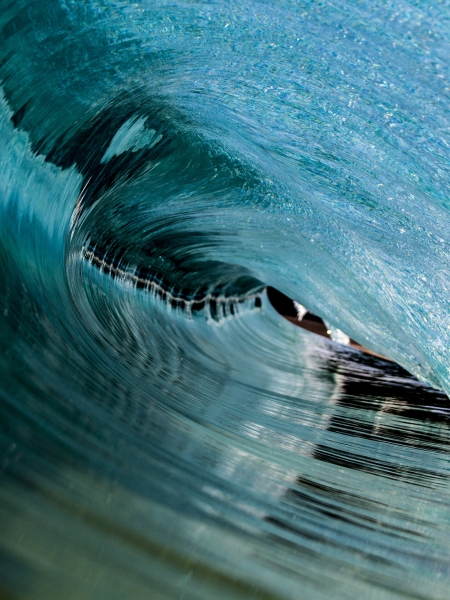 Wave taken from inside the swell