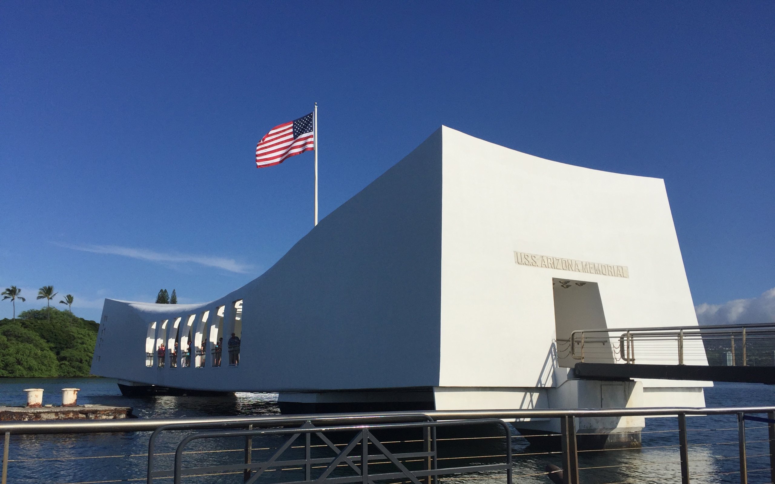 Pearl Harbor Memorial in Honolulu, Hawaii