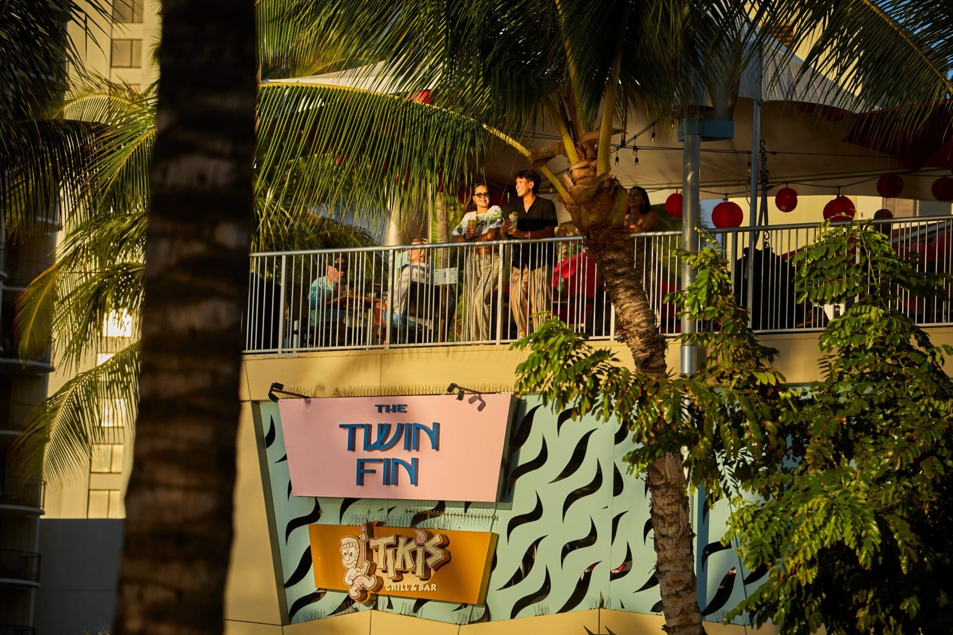 Tiki's Grill & Bar located in Twin Fin