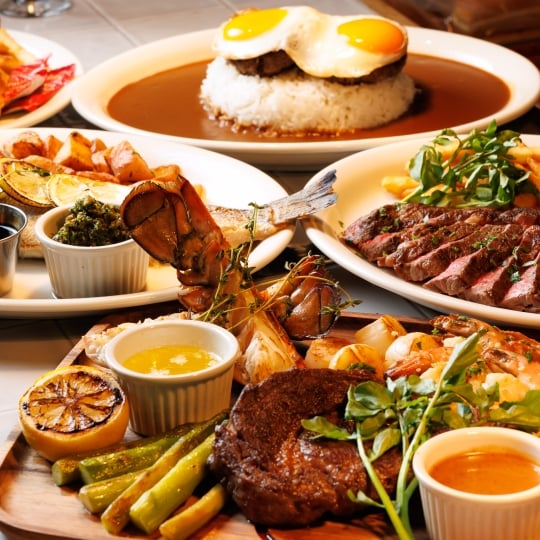 A plate of food from Goofy Cafe